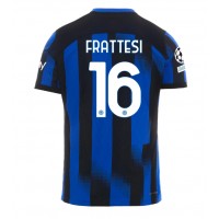 Billiga Inter Milan Davide Frattesi #16 Hemma fotbollskläder 2023-24 Kortärmad